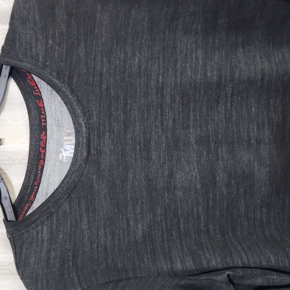 Muk Luks Rouched SleeveTop TL - Picture 3 of 14